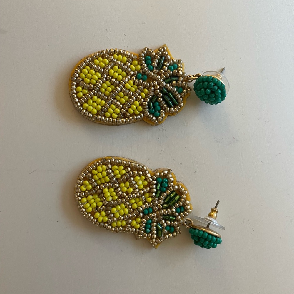 J Crew fashion earrings